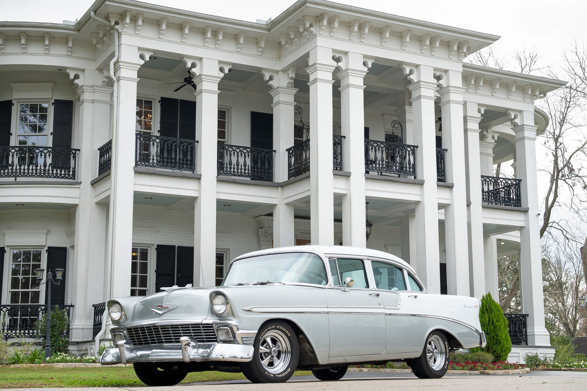 A Classic Getaway Car at Sandlewood Manor in Tomball, Texas